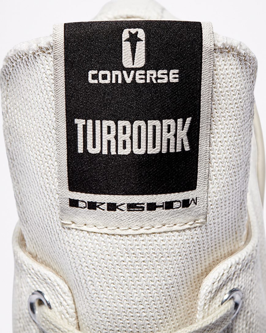 Tenis Converse TURBODRK Chuck 70 Cano Baixo Masculino Branco Pretas | PT I08951P